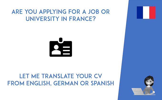 Translate Your Cv To French By Cat Translates