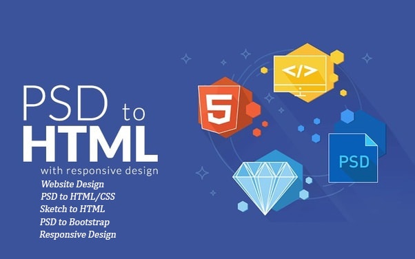 Convert Psd To Html Responsive Layout Using Bootstrap By Ahammed27