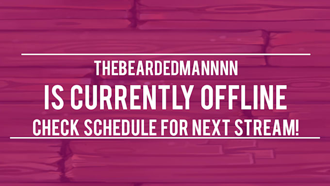 Make Panels Banner Or Offline Screen For Twitch By Tonythepanda