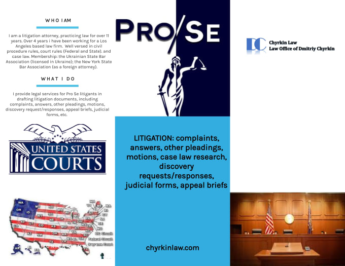 Help you in litigation by Chyrkinlaw Help you in litigation by Chyrkinlaw