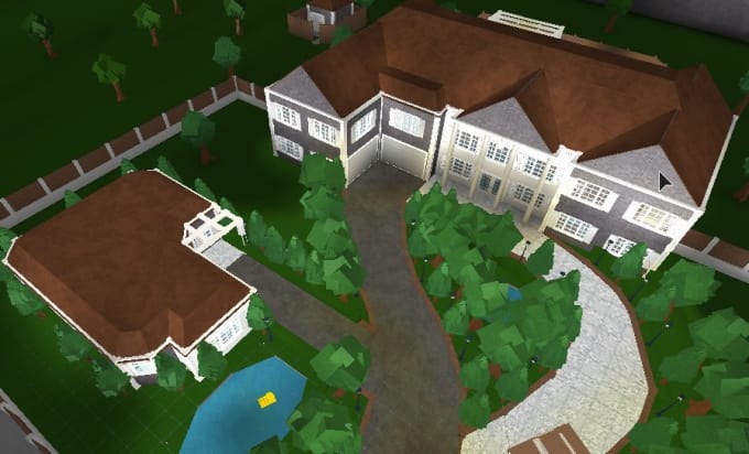 how to make an easy home in bloxburg roblox