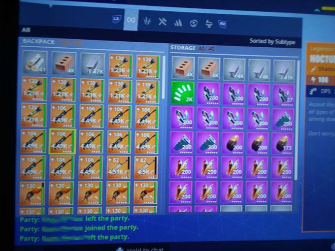 All gold guns in fortnite