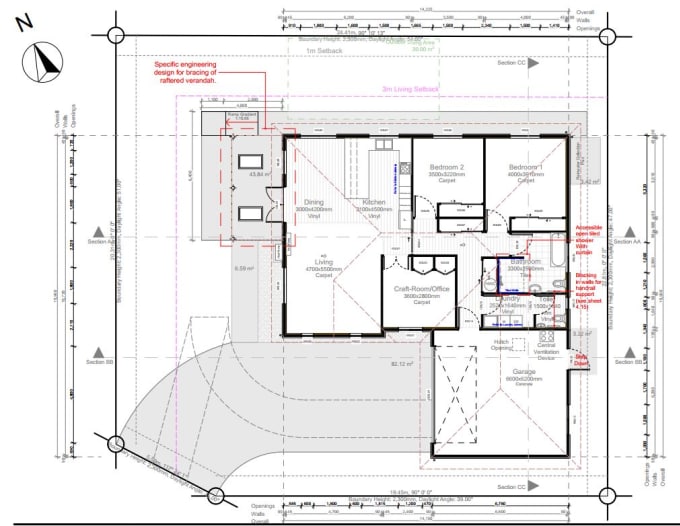 Make a 2d architecture floor plan using archicad by