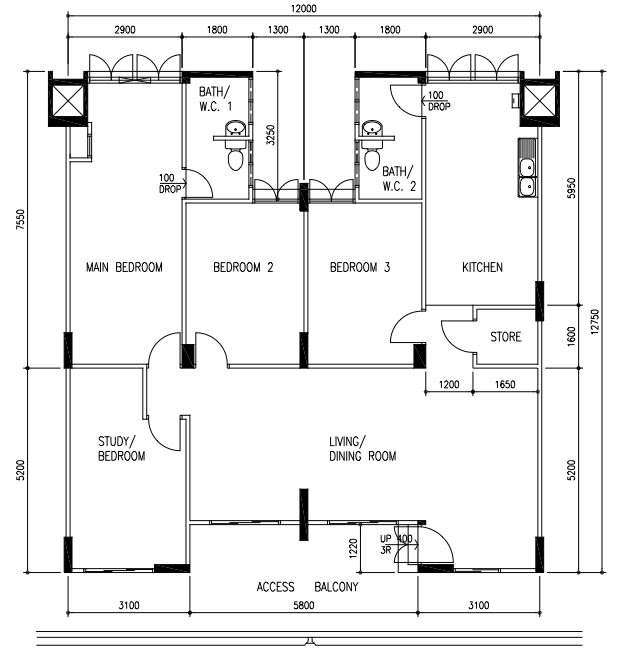 Do drafting  a house  plan  for any area by Rajauza