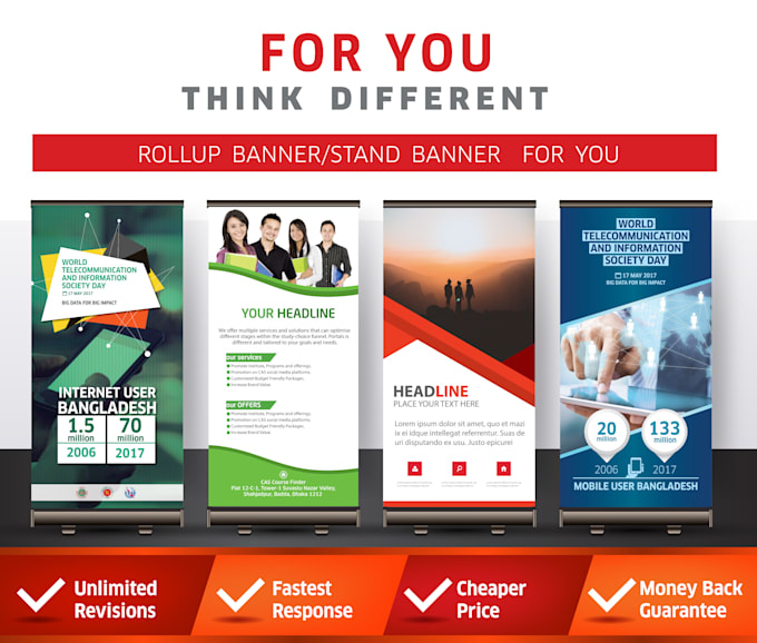 Make Roll Up Stand Banner For Your Event Or Business By Roushonrahad