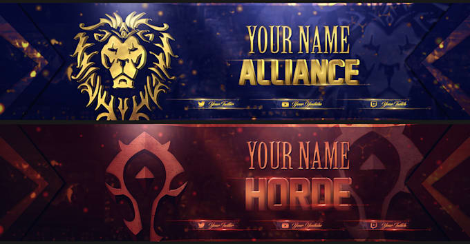 Design A Professional Youtube Or Twitch Banner By Arcaste
