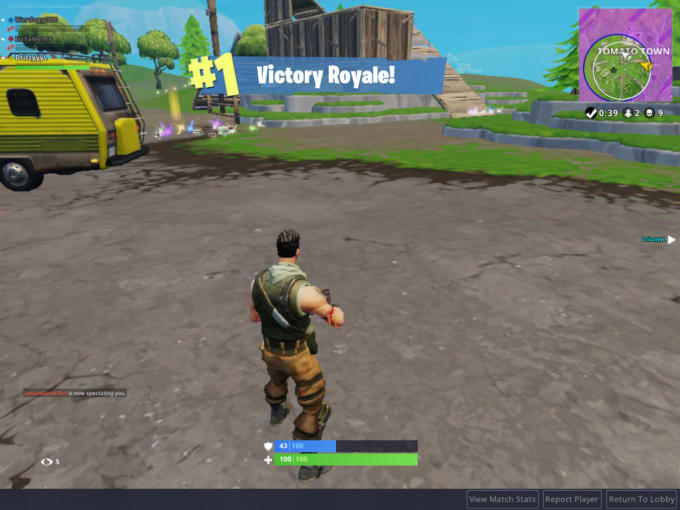 Does fortnite mobile play with ps4