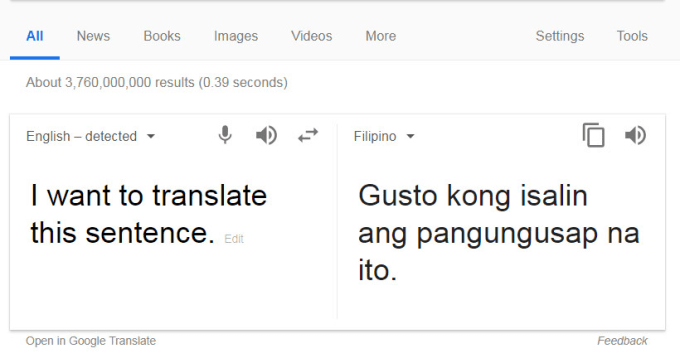 english to tagalog google translate