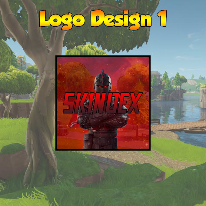 i will make you a fortnite logo for any social media skindex - the skindex fortnite