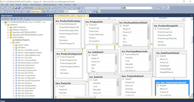 Design Erd And Database By Using Ms Sql My Sql And Ms Access By