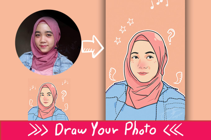 Vector Portrait From Your Photo
