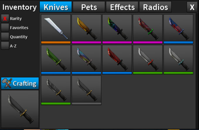 Blazyy I Will Give You All My Roblox Assassin Knifes For 5 On Wwwfiverrcom - 