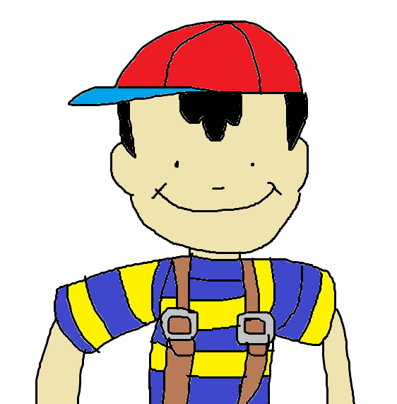 Epic Draw Ness From Earthbound Doing Anything You Want By Oompaboy