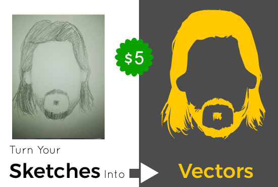 Turn Your Sketch Into Vector