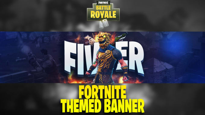 Design a fortnite youtube banner by Olivervisuals