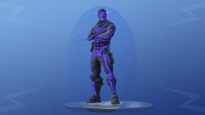 Play Fortnite With You And Have The Purple Og Skull Trooper By - i will play fortnite with you and have the purple og skull trooper