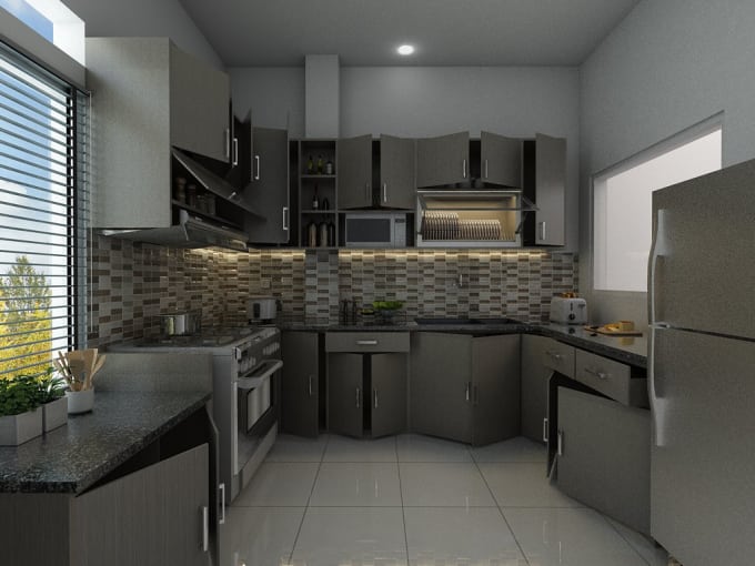 Rendering Your Kitchen Set More Realistic By Salmalistiya