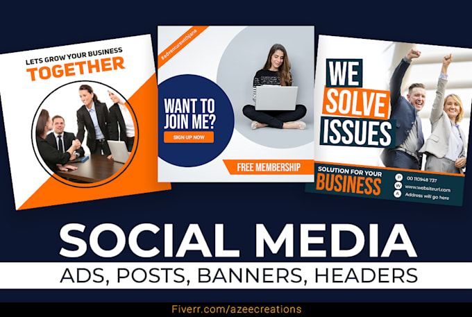 Design Instagram Facebook Posts Ads Banners Covers By