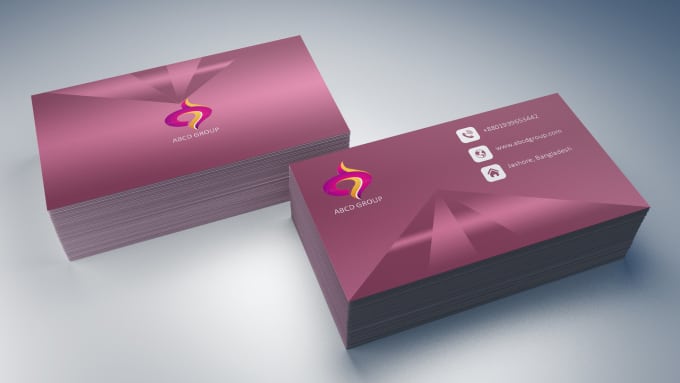 Design Two Parts Business Card Within 24 Hours By Logofiroza