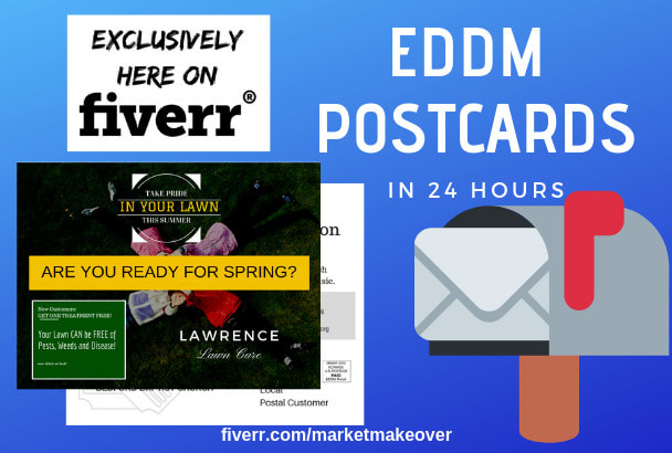 Design Professional Every Door Direct Mail Eddm Post Cards By