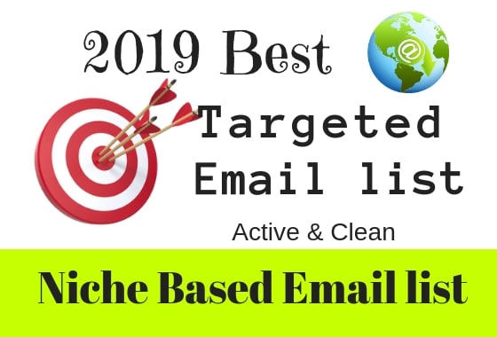 provide targeted emails list