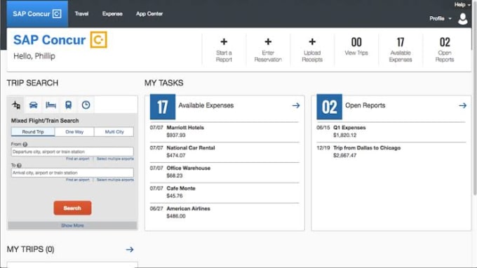 Concur Expense Reports Tutorial