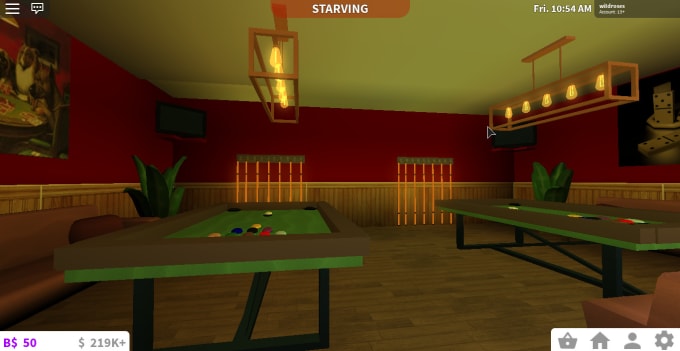 Oceanajane I Will Decorate A Bloxburg House For You For 10 On Wwwfiverrcom - roblox bloxburg pool table