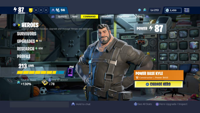 i will help with missions and storm shields in fortnite save the world - fortnite power level