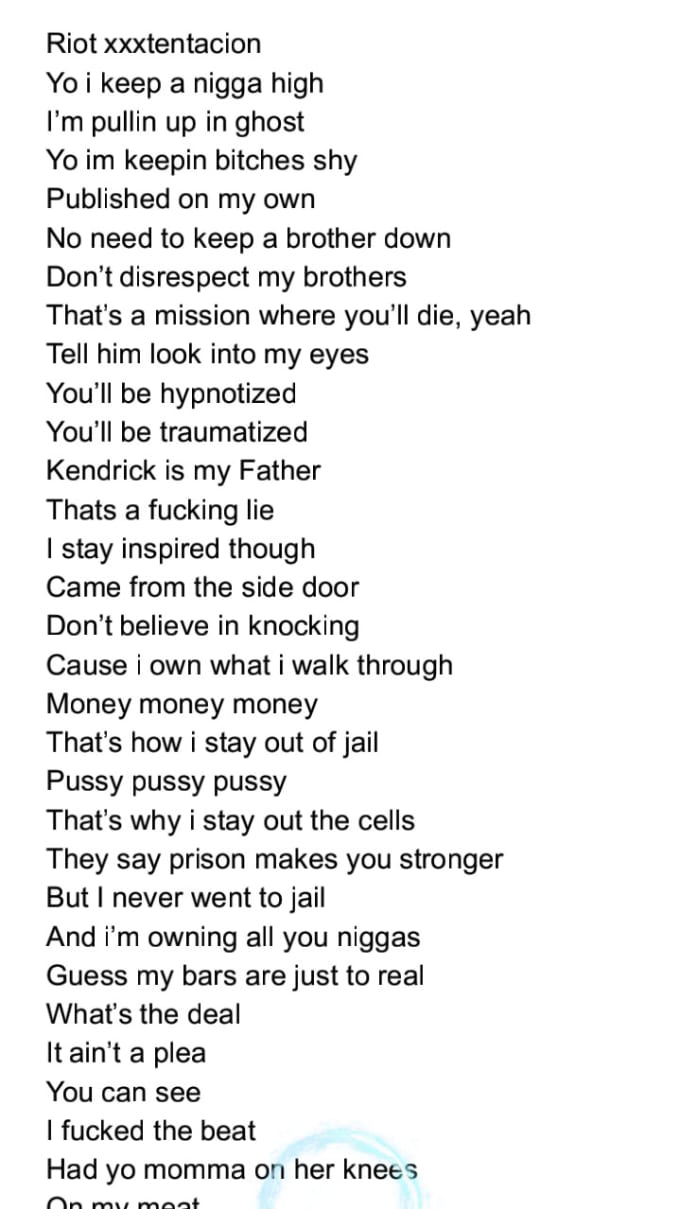 birthday rap song lyrics