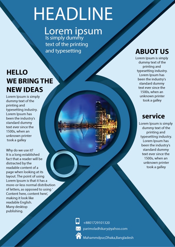 Do Creative Flyer Banner Or Poster Design Four Your Business By