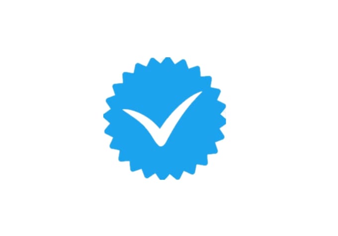 instagram symbols blue circle with check mark