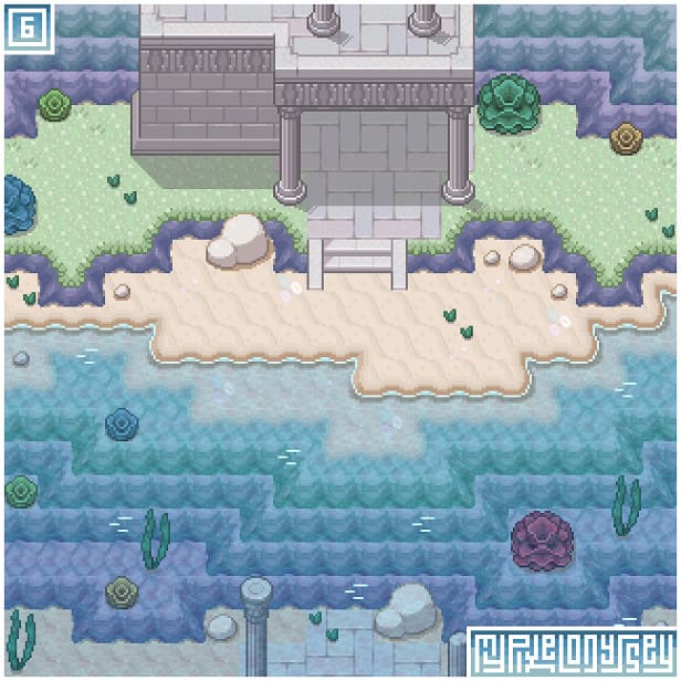 Make pokemon style tilesets for your game by Wilsonscarloxy