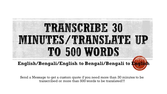transcribe audio and do video transcription