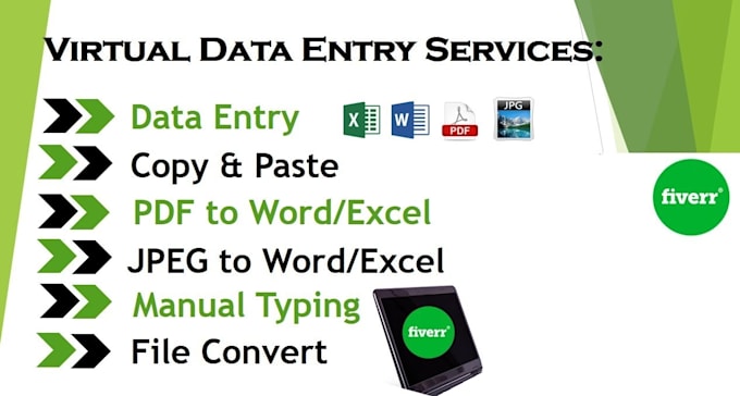 Do Your Data Entry File Conversion And Copy Paste Job By