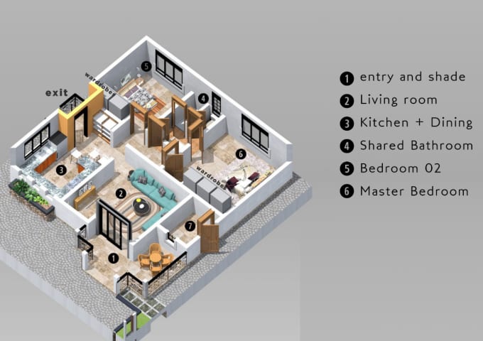 Do 3d Super Rendered Floor Layouts For All Building Types