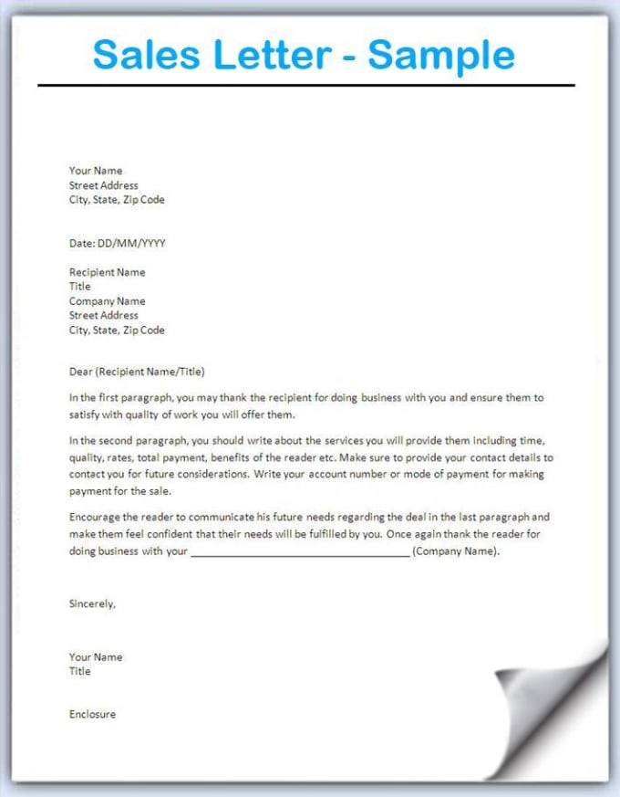 Best letter. Letter example. Sales Letter. Sales Letter example. Sales Letter пример.