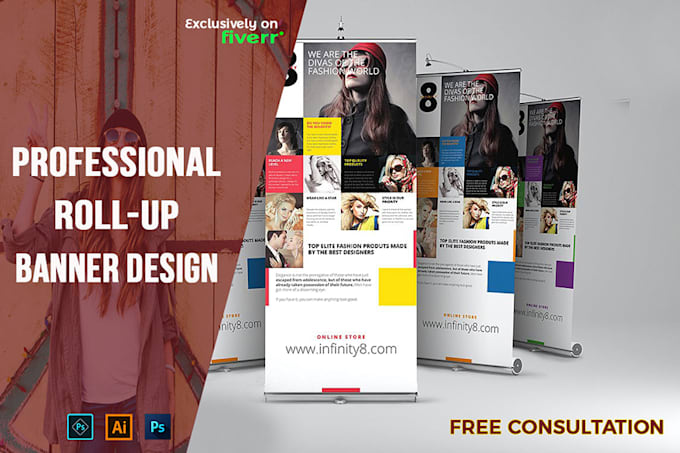 Design Roll Up Pull Up Retractable And X Stand Banner By Imtiazuddin1