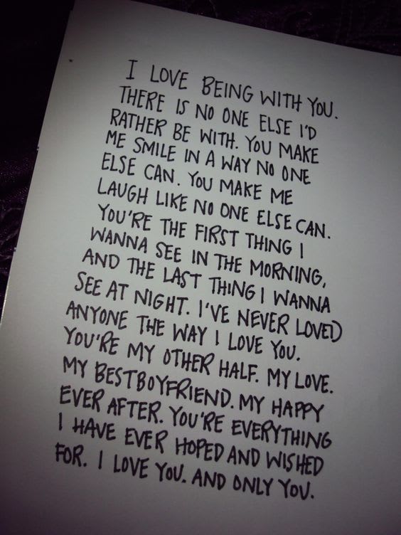 love paragraphs to send to your crush