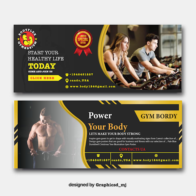 Design Creative Web Banner Header Ads Cover By Graphicsd Mj