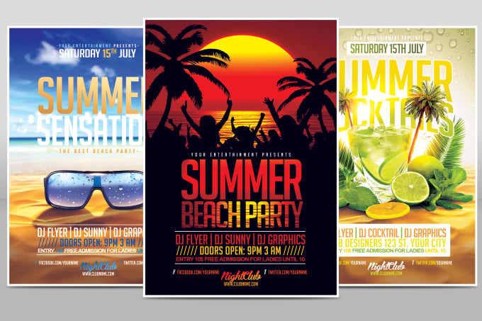 Do Summer Party Saturday Party Bikini Party Beach Party By