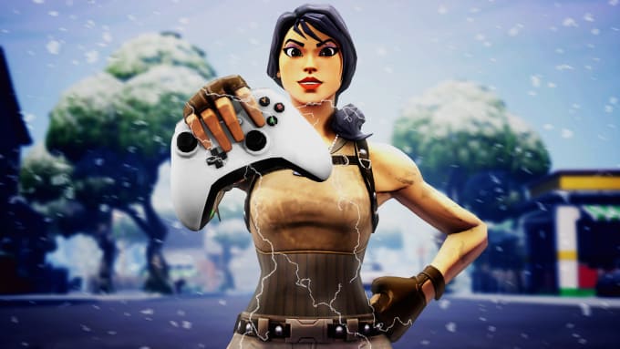 Fortnite 3d Models Png - i will create excellent 3d animated fortnite thumbnails