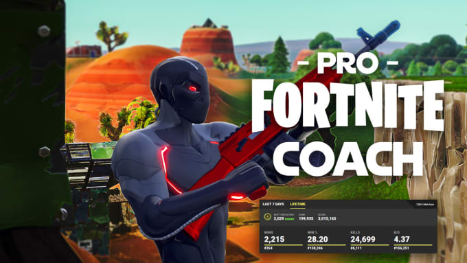 Be your pro fortnite coach by Santosfortcoach