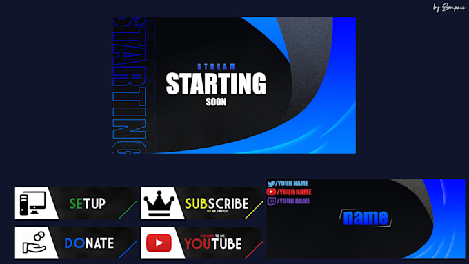 Create Your Own Twitch Package Youtube Banner And Stuff Like That