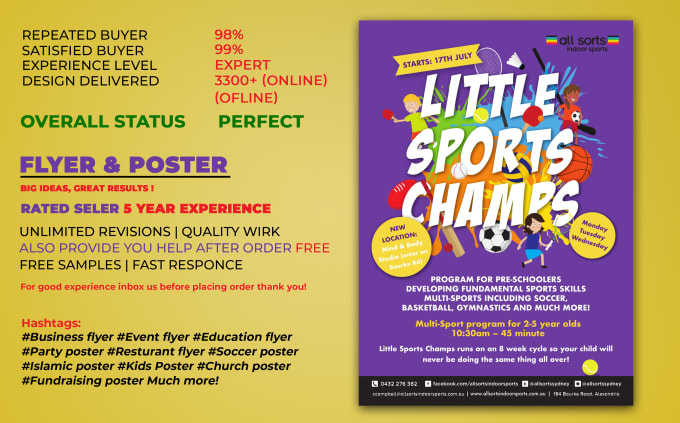 Design Unique Flyer Or Poster For Any Event By Jigraphicexpert