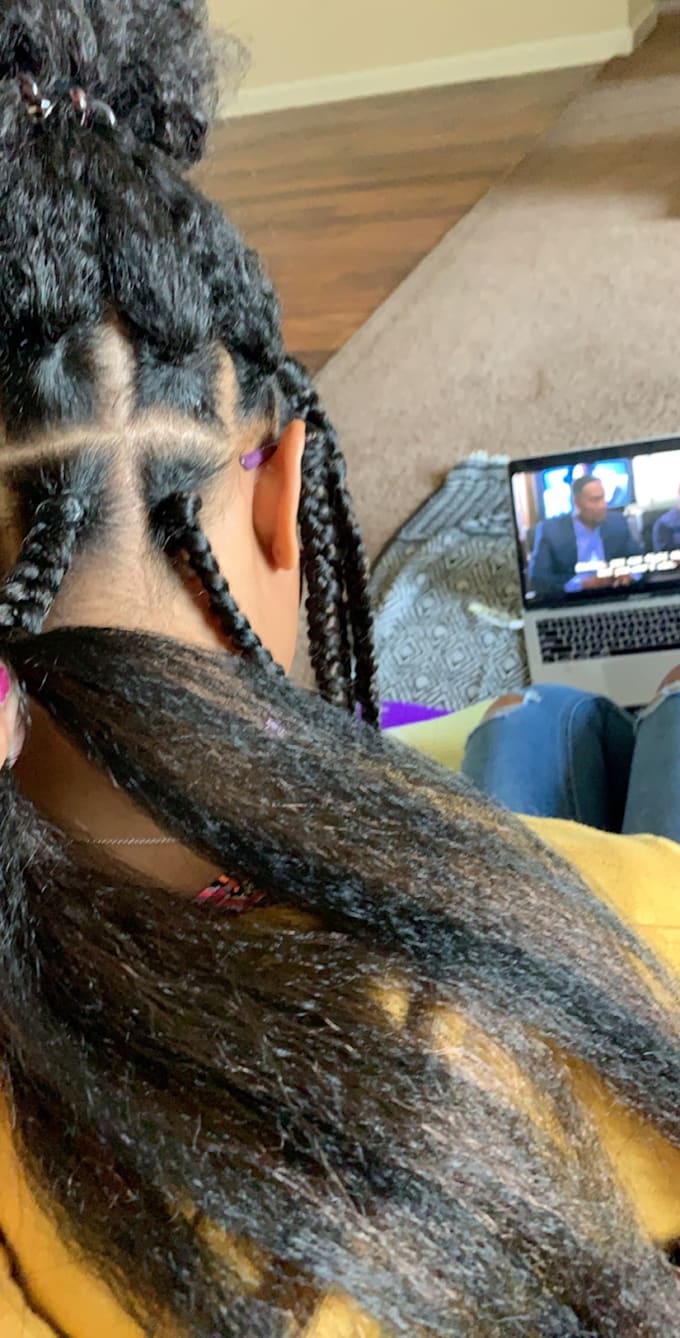 Braid Your Hair In Box Braids By Symonenelson