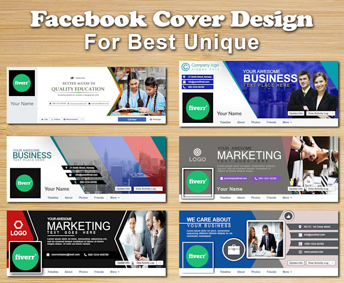Make Amazing Facebook Cover And Banner Design For Best Unique By