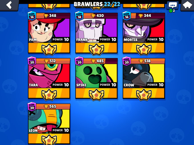 Get a maxed out brawl stars account through supercell id ...