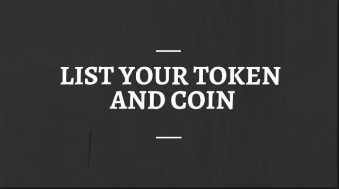 crypto_r : I will list your coin ,token on any crypto trading exchange website for $200 on www fiverr com