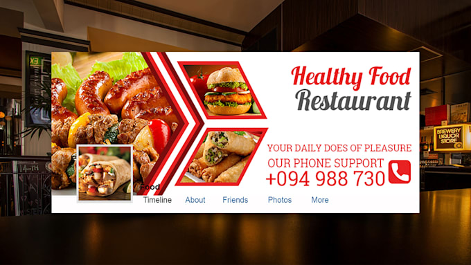 A Create Facebook Cover Photo Banner Design Or Social Media By Raju550
