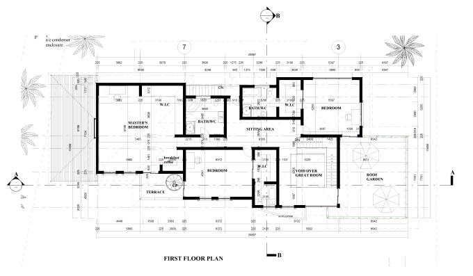 Do any architectural working drawings by Tealconrad